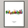 Coventry Skyline Portrait Print And Box Canvas, thumbnail 3 of 5