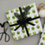Brussels Sprout Christmas Wrapping Paper, thumbnail 1 of 2
