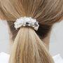 Gold Or Silver Crystal Studded Ponytail Cuff, thumbnail 1 of 6