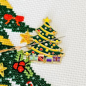 Christmas Tree Cross Stitch Kit, 6 of 11