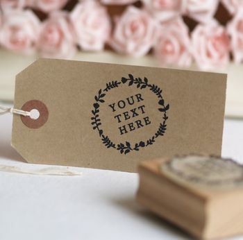 Customised 'Free Text' Rubber Stamp, 3 of 3