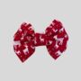 Red Reindeer Christmas Dog Bow Tie, thumbnail 1 of 3