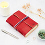 Personalised Distressed Three String Leather Journals, thumbnail 8 of 12