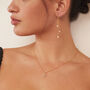 Silver Or Gold Filled Layered Pearl Drop Earrings, thumbnail 5 of 7