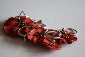 Adjustable Ring In Silver Or Gold, 5 of 12