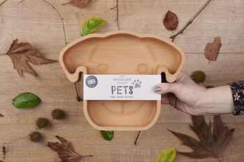 Personalised Eco Friendly Dog Food Bowl Made In Britain, 3 of 7