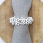White Wooden Berry Napkin Ring, thumbnail 1 of 2