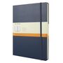 Personalised Moleskine Classic Notebook – Sapphire Blue Extra Large, thumbnail 2 of 8