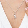 Scorpion Charm Necklace, Sterling Silver Or Gold Plated, thumbnail 4 of 11