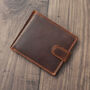 Personalised Luxury Brown Men's Leather Wallet Rfid, thumbnail 1 of 7