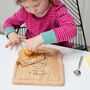 Personalised Dippy Egg And Soldiers Board Gift For Children, thumbnail 5 of 7