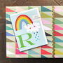 Mini R For Rainbow Card, thumbnail 4 of 5