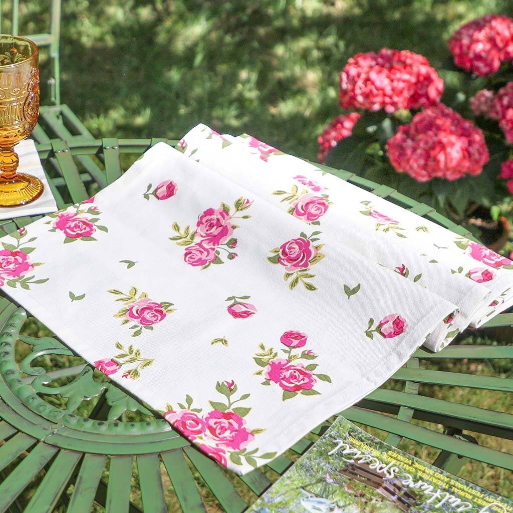 Luxury Helmsley Blush Table Runner By Dibor