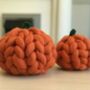 Merino Wool Halloween Pumpkins, thumbnail 1 of 6