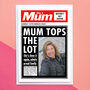 Personalised Tabloid Mother's Day Card, thumbnail 2 of 4