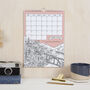 2024 City Drawings Wall Calendar, thumbnail 4 of 6