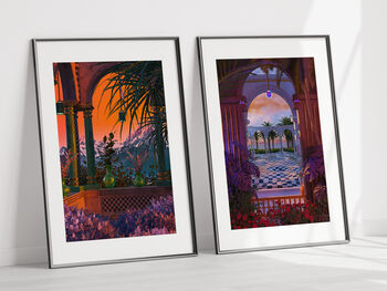 Still Life Vibrant Scenery Art Print Set Of Two, 5 of 5