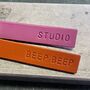 Fyfield Leather Key Fob, thumbnail 4 of 4