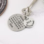 Anniversary Gift Special Day Calendar Round Keyring, thumbnail 1 of 10