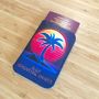 Personalised Passport Holder Synthwave Palm Tree, thumbnail 4 of 5