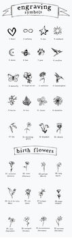 Birth Flower Book Locket, 4 of 8