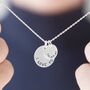 Personalised Double Disc Charm Necklace, thumbnail 4 of 11