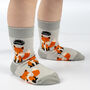 Kids Bamboo Socks | Fox Socks | Vegan Socks | Novelty, thumbnail 3 of 3