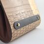 Cherry Hardwood And Leather Clutch Bag, thumbnail 7 of 9
