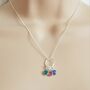 Our Family Birthstone Necklace, thumbnail 2 of 4