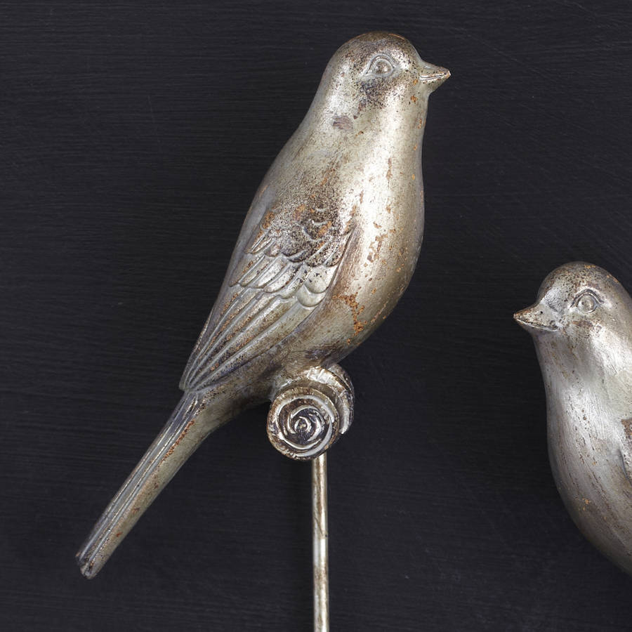 Set Of Two Bird Hooks By Primrose Plum Notonthehighstreet Com   Original Set Of 2 Bird Hooks 