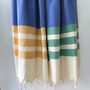 Personalised Cotton Throw, Beach Towel, thumbnail 8 of 11