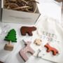 Handmade Set Of Seven Woodland Wooden Toy Animals, thumbnail 4 of 4