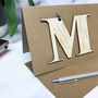 Personalised Initial Letter Graduation Card, thumbnail 3 of 12