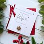 Fiancée Christmas Card, Wife To Be, thumbnail 3 of 4