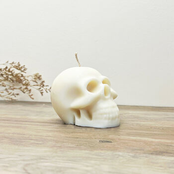 Gothic Skull Candle Halloween Decoration And Spooky Gift, 3 of 5
