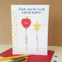 Personalised Teacher Thank You Card, thumbnail 3 of 3