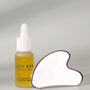 Anti Ageing Facial Oil + Gua Sha Sculpting Duo, thumbnail 1 of 6