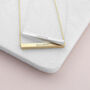 Personalised Horizontal Bar Necklace, thumbnail 3 of 8