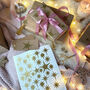 Cluster Star Christmas Gift Stickers, thumbnail 1 of 7