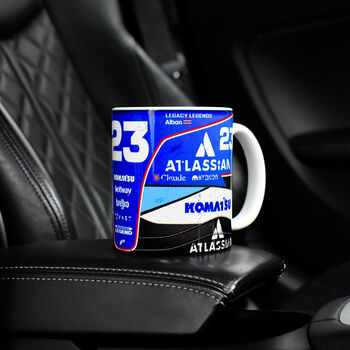 Albon #23 2026 Formula One Racing Mug Gift, 2 of 5