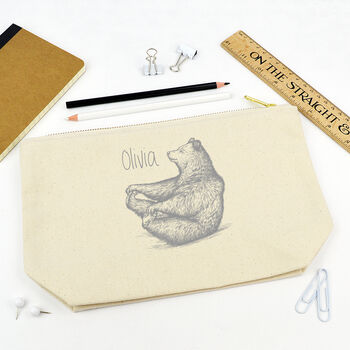 teddy bear pencil box