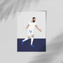 Karim Benzema Real Madrid Print, thumbnail 2 of 4