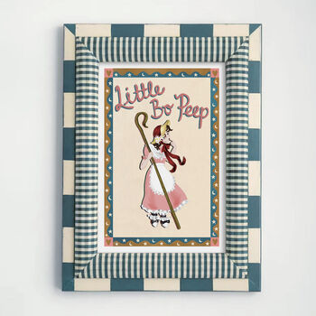 Little Bo Peep Vintage Nursery Print, 2 of 11