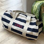 Embroidered Year Duffel Bag, thumbnail 1 of 5