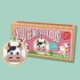 You're Moo Vellous! Mini Matchbox Cross Stitch Kit, thumbnail 1 of 7