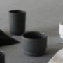 Archive Studio Stone Cappuccino Mug 120 Ml | Dark Grey, thumbnail 2 of 3