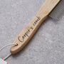 Bamboo Dog Grooming Brushes Personalisation Available, thumbnail 2 of 12