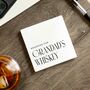 Grandad's Drink Personalised Ceramic Coaster, thumbnail 1 of 10