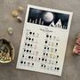 2024 Lunar Moon Phases Meteor Showers Planner Calendar, thumbnail 5 of 5