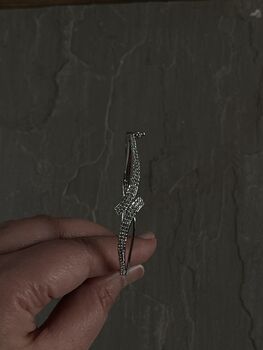 Emory Silver Bangle Openable, 5 of 5